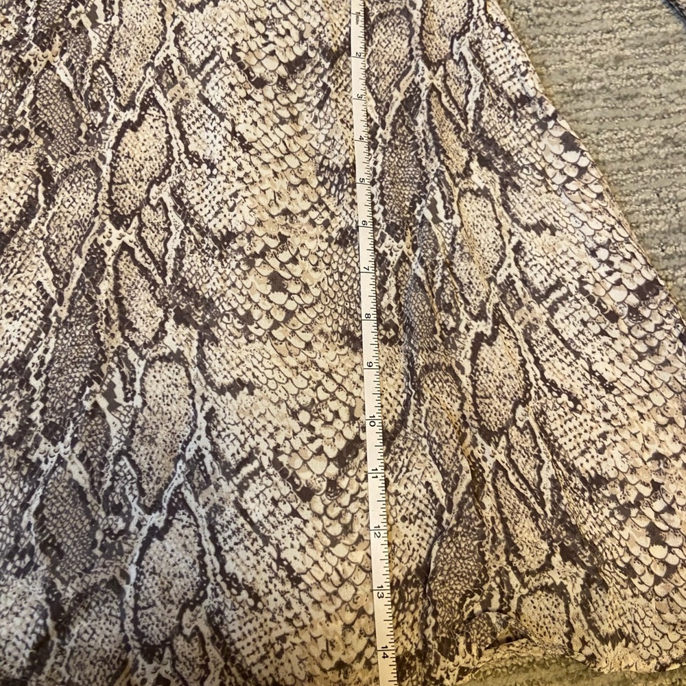 NWT Reformation Mathilda Python Mini Dress - Picture 14 of 16